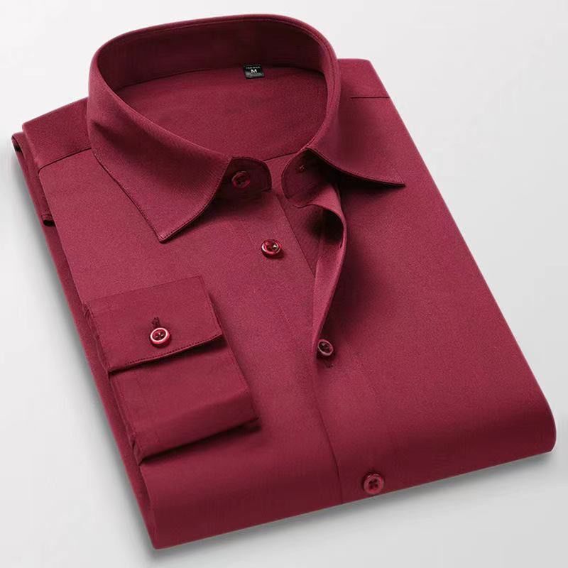 Áo Sơ Mi Nam Dài Tay Plus Size M-5XL