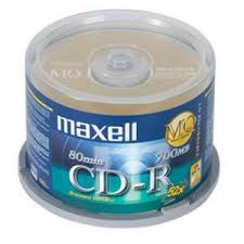 Đĩa CD-R Maxell MQ 700MB (lôcd gồm 50 Cái) Đĩa trằng CD Maxcell ...