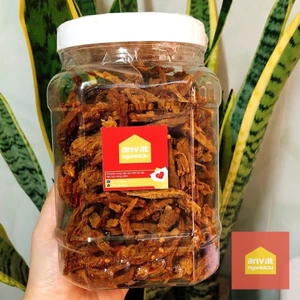KHÔ HEO CHÁY TỎI LOẠI 1, 100% HEO TƯƠI ĐẢM BẢO ATVSTP
