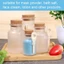 RTJIFSS 100-500g Frosted Seal Jar Hộp đựng đồ di động có thể đổ lại