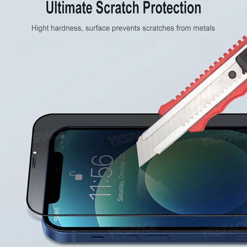 Toàn Bộ Ốp Điện Thoại Kính Cường Lực Chống Nhìn Trộm Cho iPhone 13 12 11 Pro MAX Mini X XS MAX XR SE 2022 2020 6 6s 7 8 Plus