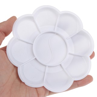 Khay nhựa màu nước hình hoa