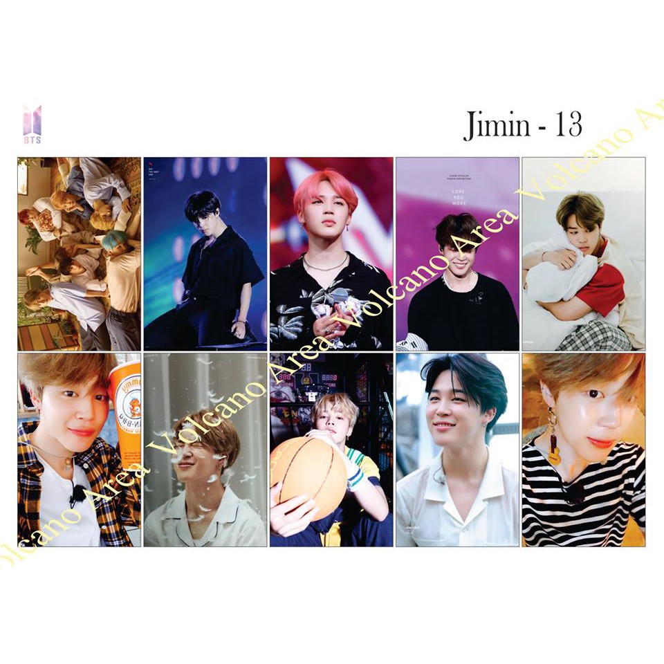 [BTS] Set Sticker - Jimin [10-13] (có nhiều mẫu hình dán Kpop) | Shopee ...