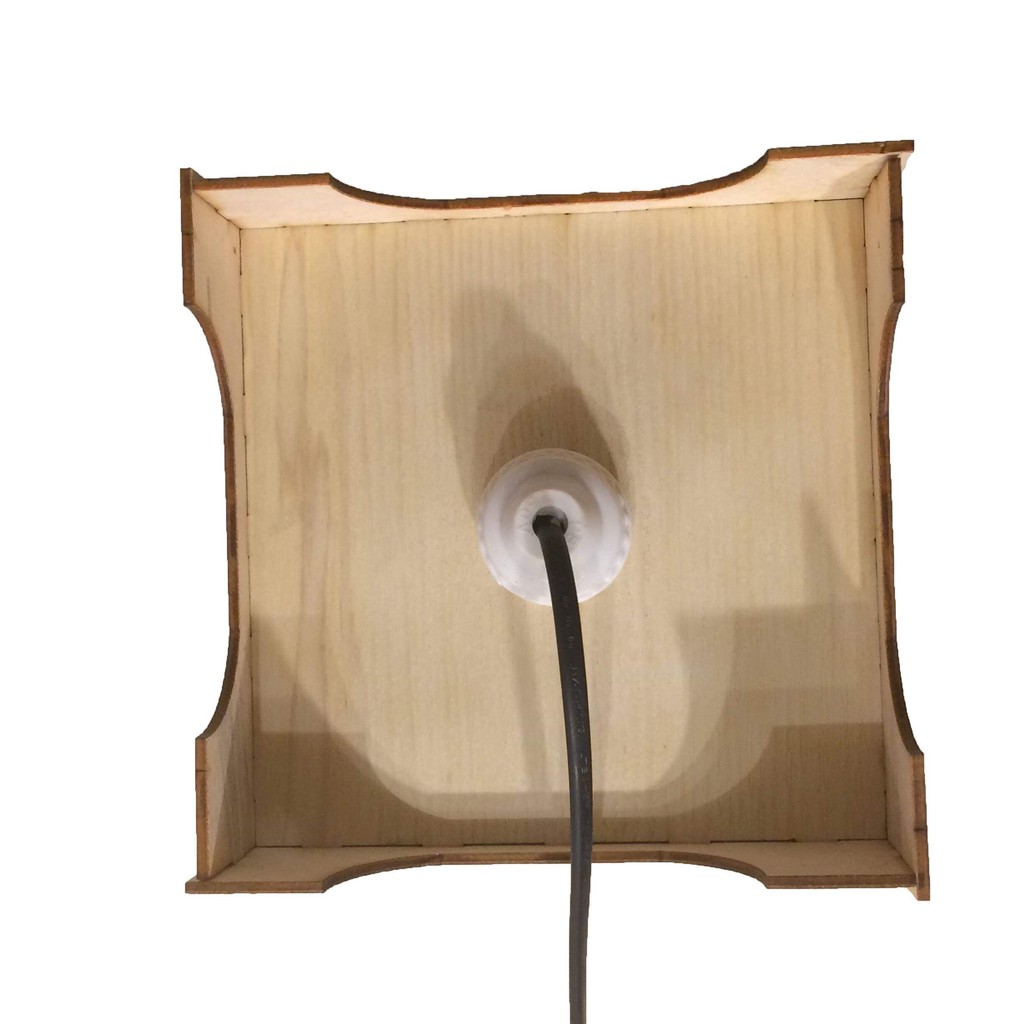 Đèn Gỗ DIY 050 decor trang trí