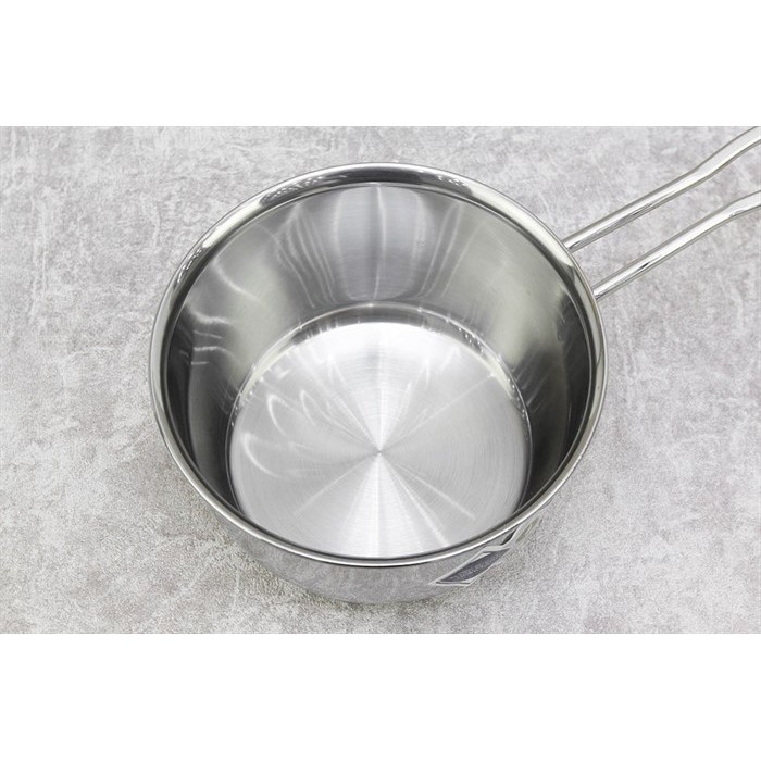 Ảnh Quánh 3 đáy inox 430 Fivestar Standard nắp kính bếp từ FSQ16001 (16cm) 4