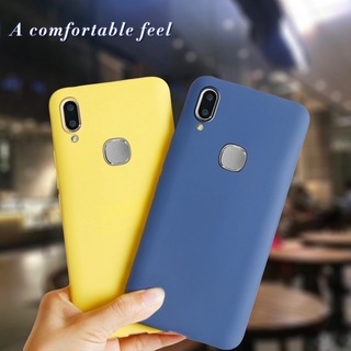 Ốp điện thoại màu trơn đơn giản xinh xắn cho Vivo V9 1723 Vivo V9 Youth Y85 Vivov 9