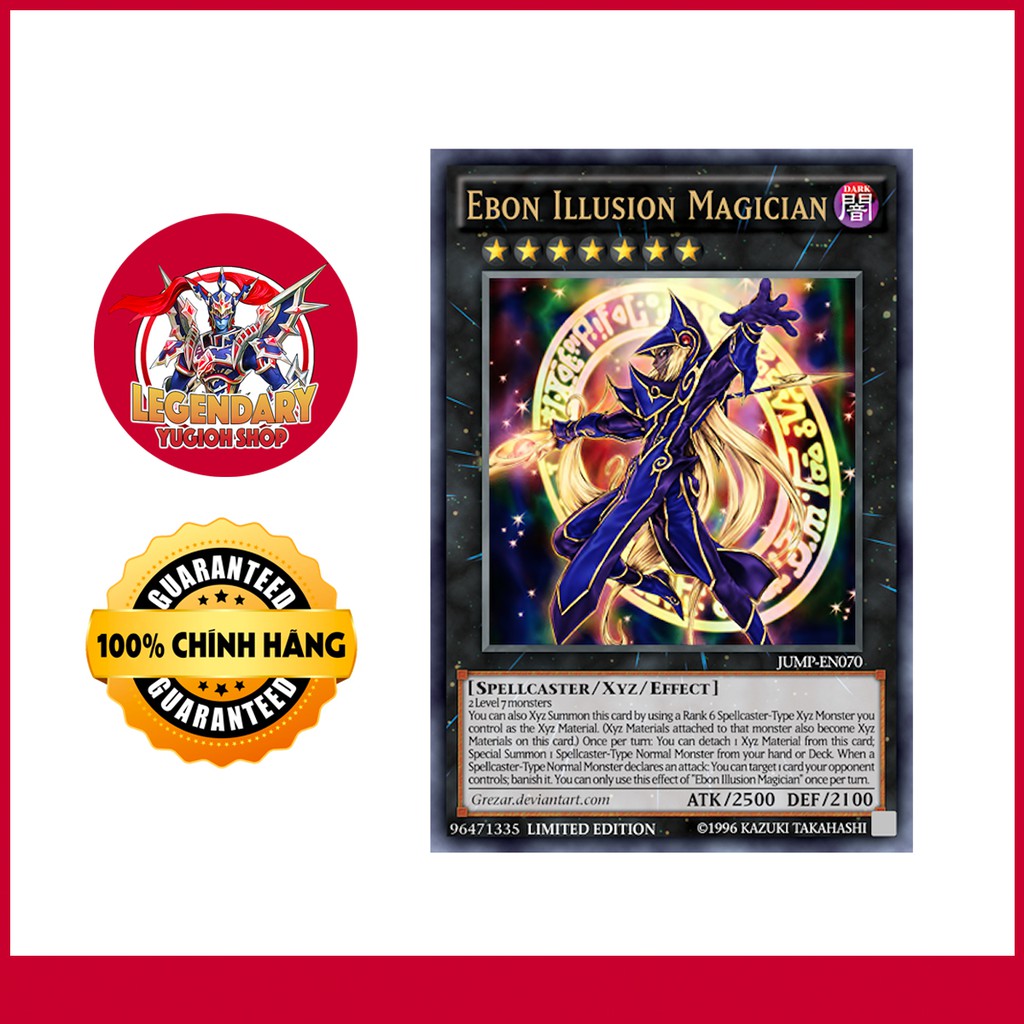 [EN][Thẻ Bài Yugioh Chính Hãng] Ebon Illusion Magician | Shopee Việt Nam