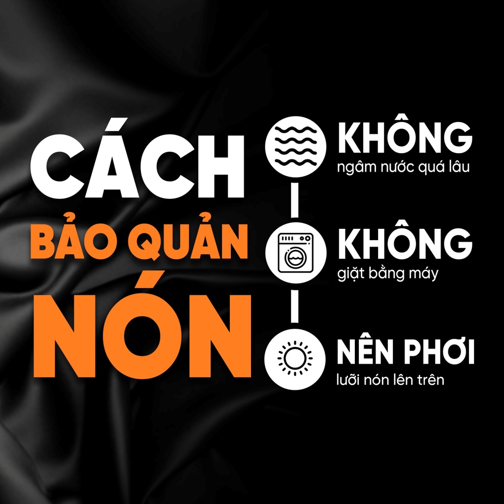 Mô tả Mũ lưỡi trai jean wash rách màu đen CAPMAN CLUB CM20 - 10