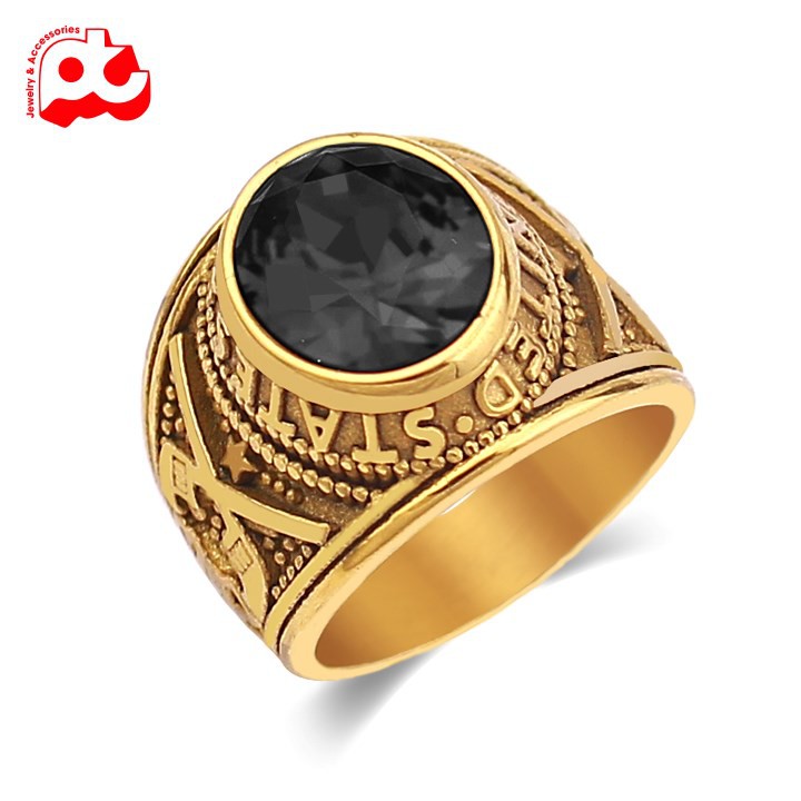 Men's Gold-Plated Ring by HẰNG STORE