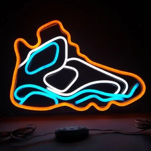 Đèn Trang Trí Led Neon Sign Hình Giày Sneaker ( Kích thước 42x25cm)