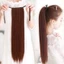 Tóc giả cột đuôi thẳng tự nhiên- Tóc giả cột nơ dài 45cm phong cách Hàn Quốc trẻ trung QiQishop