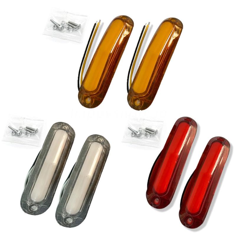 Set 2 đèn xi nhan 6 LED gắn đuôi xe tải/xe hơi chất lượng cao