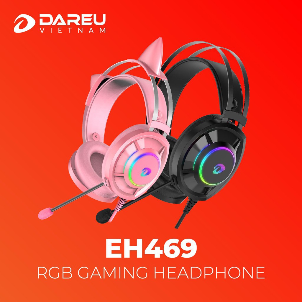 Tai nghe Gaming Gear DAREU EH469 QUEEN R…
