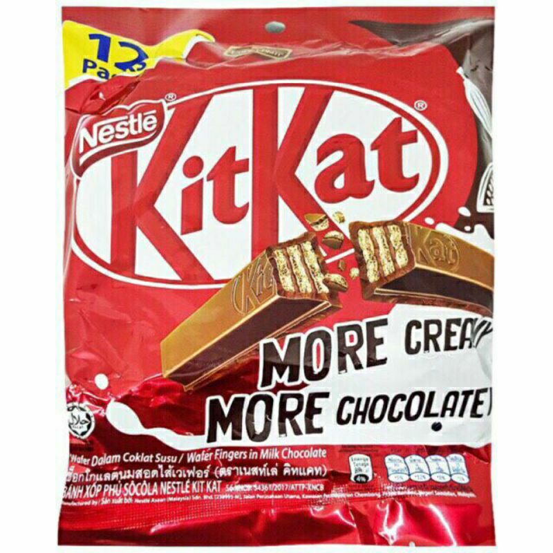 Kit kat gói 10 thanh socola 2f (15g) | Shopee Việt Nam