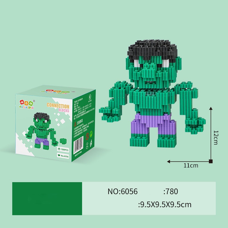 BST mô hình Marvel mini Captian Americ Hapi Toys - Đồ chơi lắp ráp nhân ...