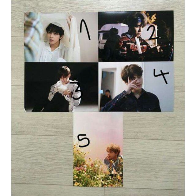 Ảnh Live Photo S1 Tae Kook Jimin Suga - 오,늘 BTS Exhibition 2018