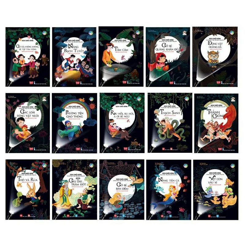 Ảnh Sách chiếu bóng - Cinema book - Rạp chiếu phim trong sách - bộ 15 cuốn 1
