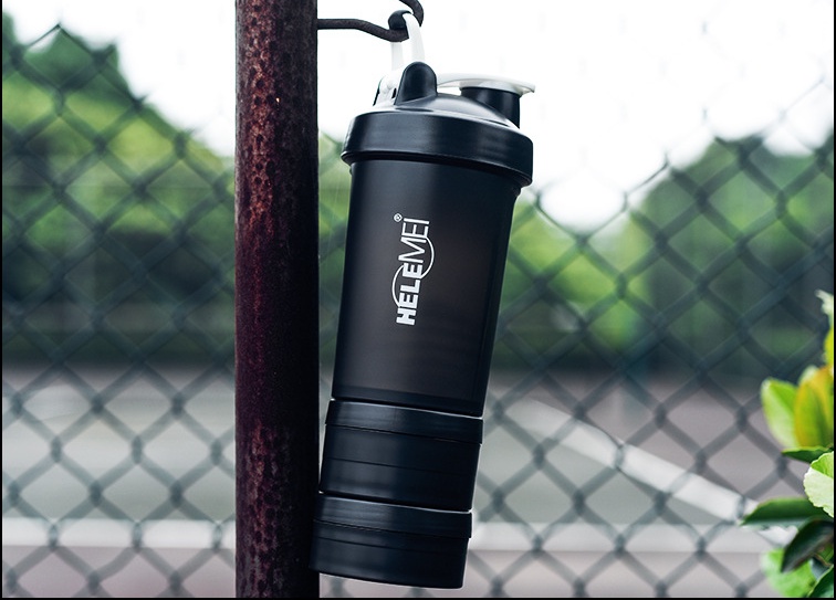Mô tả Bình Nước Thể Thao Bảo Hành 12 Tháng Chai Nước Tập Gym Thân Tháo Rời Chất Liệu Nhựa An Toàn Cleacco BORO SPORT - 9