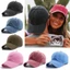 CORALTIDE Bố Mũ Vintage Giặt Cotton Có Thể Điều Chỉnh Mũ Snapback