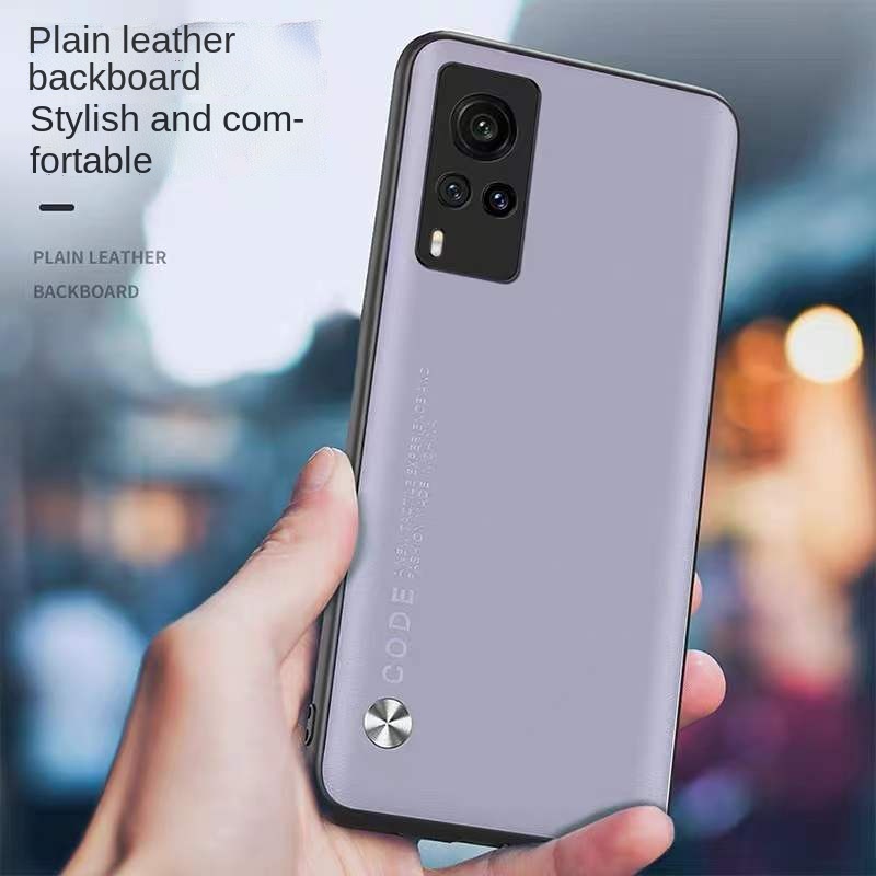Ốp Điện Thoại Cạnh Mềm Màu Trơn Chống Sốc Cho Vivo X60 Pro X60 Pro+ X50 Pro X50 Pro+
