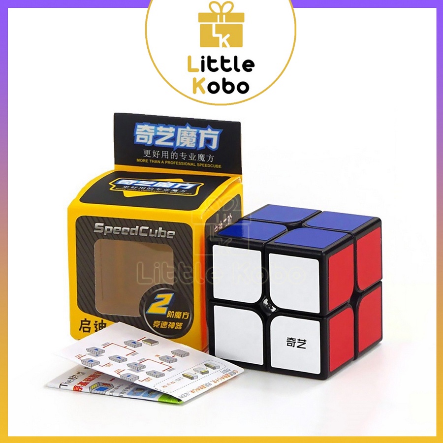 Rubik 2×2 QiYi QiDi 2×2 Rubic 2 Tầng Đồ Chơi Trí Tuệ Trẻ Em Phát Triển Tư Duy 2x2x2 – Little Kobo