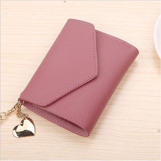 Ví nữ mini  ngắn  nhỏ gọn bỏ túi thời trang giá rẻ - KHÔNG KÈM MÓC - VMN001f