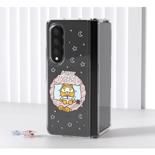 Ốp Điện Thoại Cứng Mỏng Trong Suốt Hình Kakao Friends / Happy Together Cho Galaxy Z Fold 4 Fold4 Ryan Peach