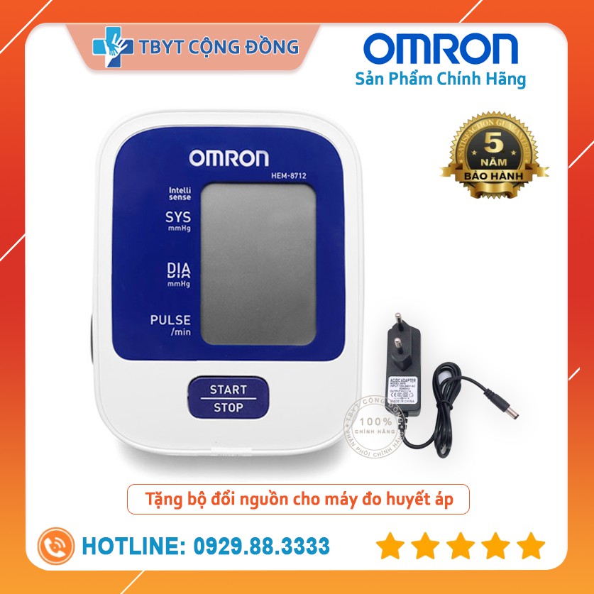 Mua máy đo huyết áp Omron HEM 8712 ở đâu tại TPHCM