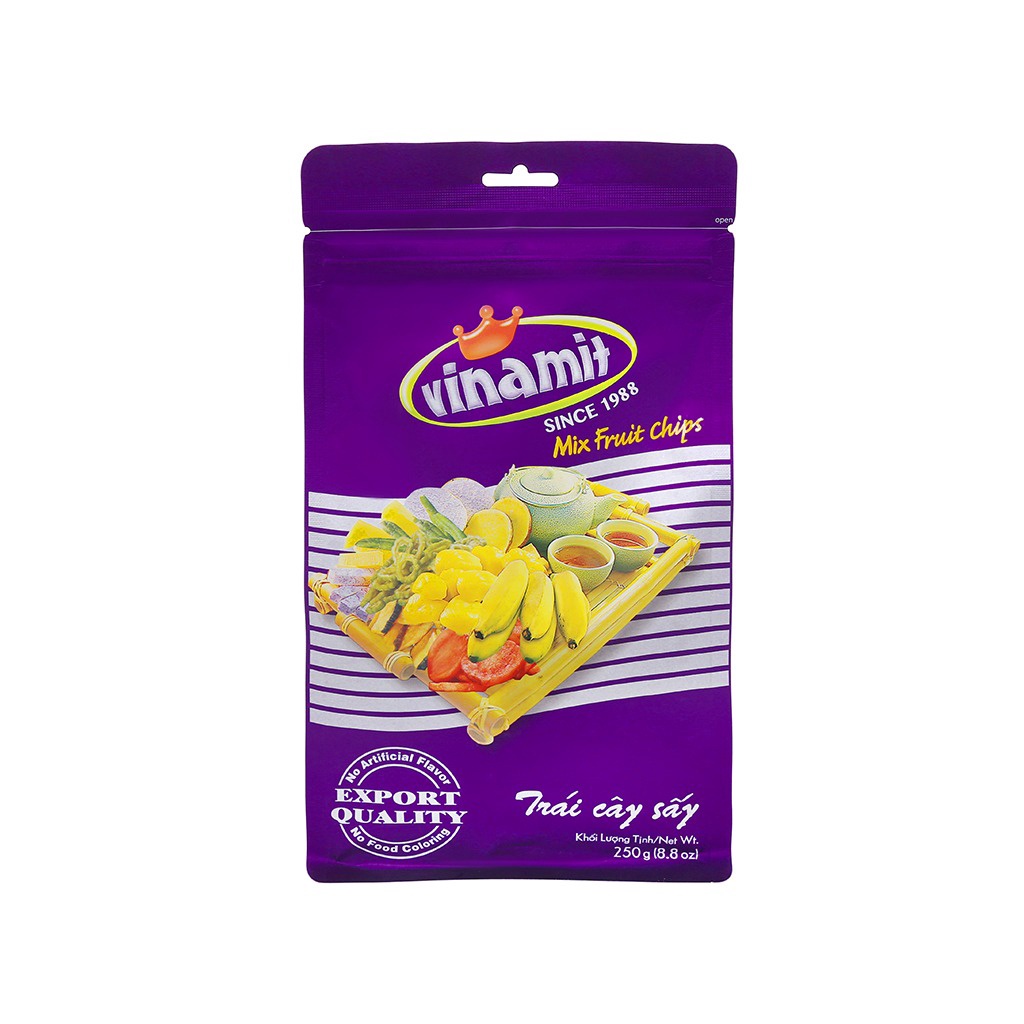 Trái Cây Sấy Vinamit Mix Fruit Chips (Gói 250g) Shopee Việt Nam