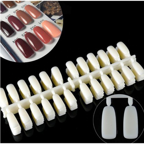 Móng bẻ gắn bảng màu thông dụng 1 bịch 5 vỉ 120 móng