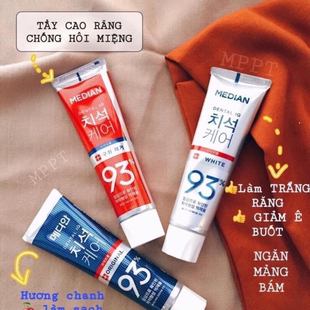 Kem đánh răng MEDIAN nội địa korea | Shopee Việt Nam