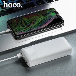 Pin Dự Phòng Hoco J72A Easy travel 20000mAh 2 cổng Input/Output max 2A