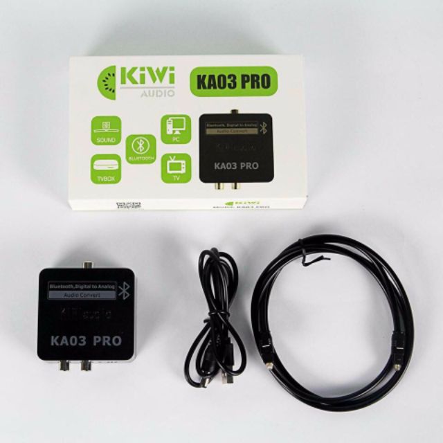 KIWI- KA03 Pro và KA08 - Bộ chuyển âm thanh Digital sang Analog, kết ...