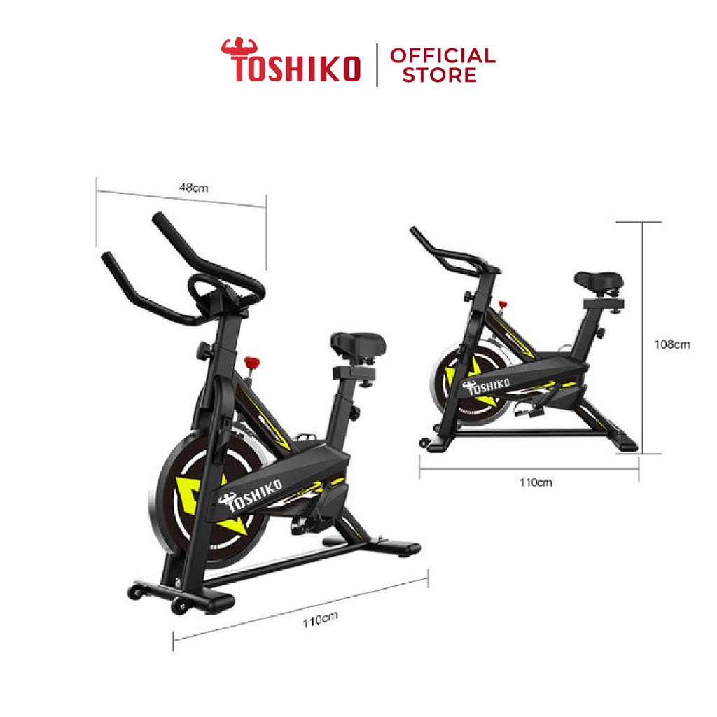 Ảnh Xe đạp tập thể dục thể thao tại nhà TOSHIKO X9 cao cấp cảm biến nhịp hàng chính hãng tim bảo hành 3 năm 3