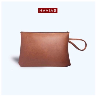 Clutch túi da thật cầm tay DOC HAVIAS