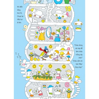 Sách - Ehon Tòa nhà 100 tầng trên bầu trời