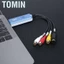 Tominihouse Tag Thu Hình Video Mpeg4 Hỗ trợ Vcr / Dvd Cổng USB 2.0 Cho Ntsc Pal Scan