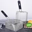 Rổ bếp chiên chất liệu inox dày dặn chắc chắn