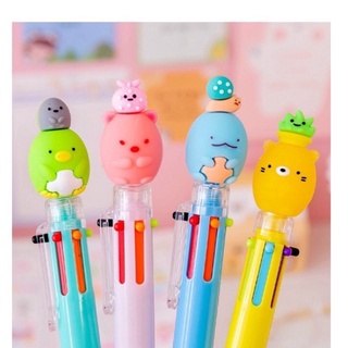 Bút 6 ngòi đầu cute