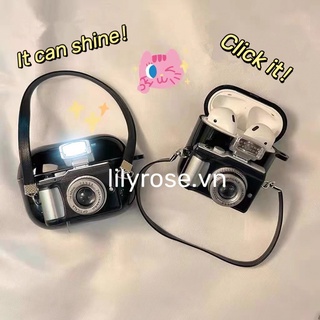 Vỏ Bảo Vệ Hộp Sạc Tai Nghe AirPods Pro2 2022 AirPods 1 2 3 Pro Bằng TPU Mềm Màu Đen In Chữ You Canlick it-Shine