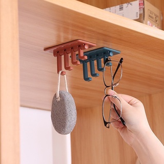 SET 2 Móc xoay 4 chấu treo đồ dán tường đa năng, treo chìa khóa ,vật dụng cá nhân tiện lợi 88119