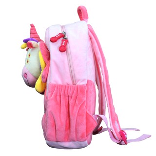Balo mẫu giáo Smartkids Cushy-Unicorn Hồng dành cho bé 3-5 tuổi,trẻ mẫu giáo,đáng yêu,dễ thương B-12-102