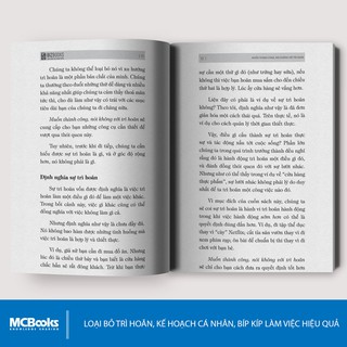 Sách - Muốn thành công, nói không với trì hoãn - 21 Nguyên tắc vàng đập tan sự trì hoãn