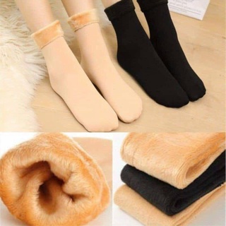 Tất cổ cao lót lông mền mịn