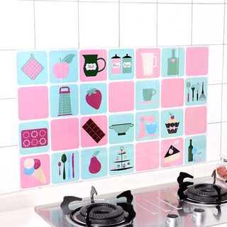 Giấy Dán Tường Chịu Nhiệt Cao Chống Dầu Chống Nước Cho Nhà Bếp - Decal Dán Bếp Họa Tiết 3D (45x75cm) 2459