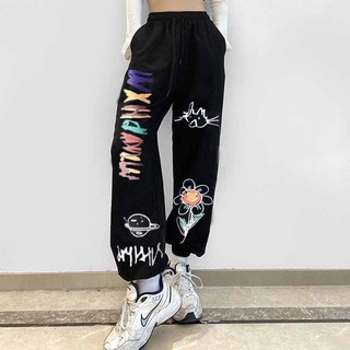 Quần dài ống rộng Họa tiết độc lạ Hoa Zumbie Unisex dành cho nam nữ mẫu mới phong cách Đường Phố Siêu Ngầu SSL