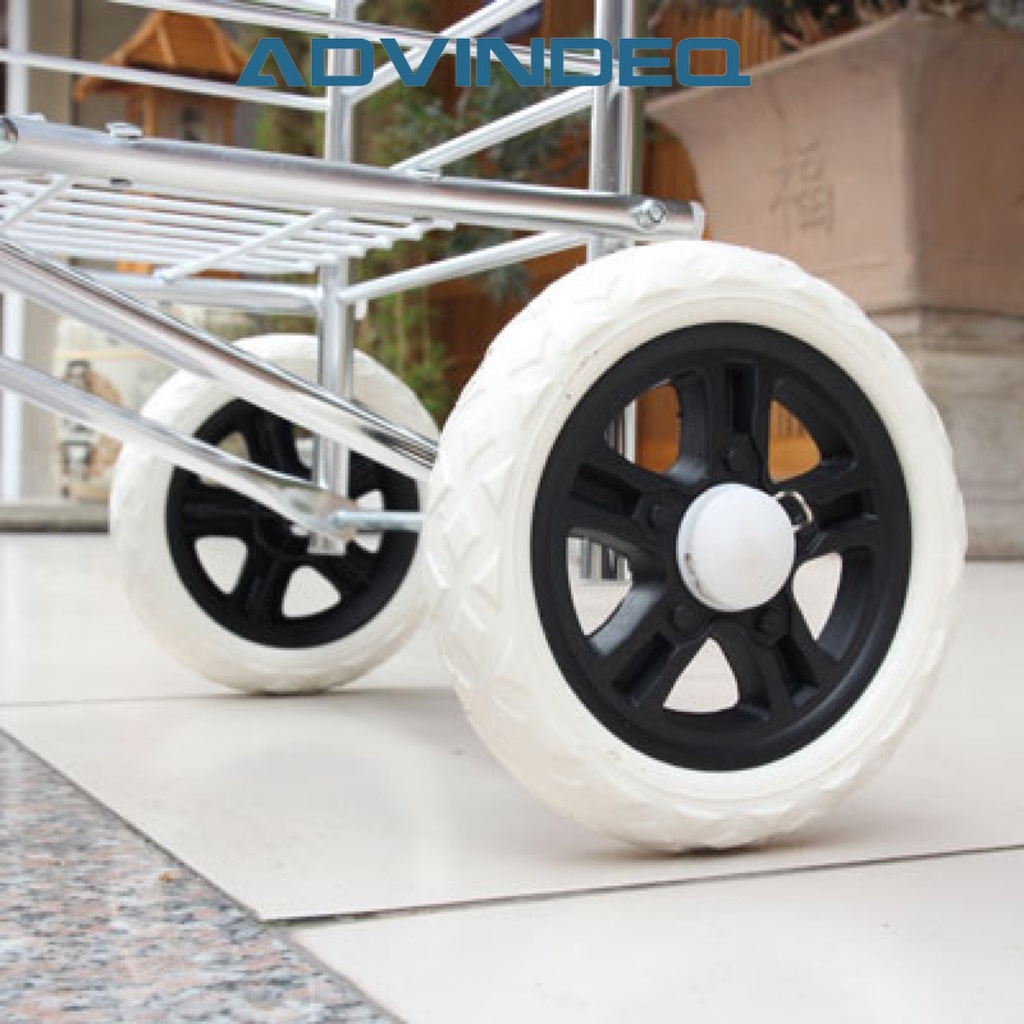 Xe kéo đi chợ ADVINDEQ TL-90C nhập khẩu, tiện lợi khi leo cầu thang bảo hàng chính hãng 12 tháng toàn quốc