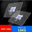 Quà Tặng Móc Dán Tường Trong Suốt Siêu Dính, Chịu Lực Cực Nặng