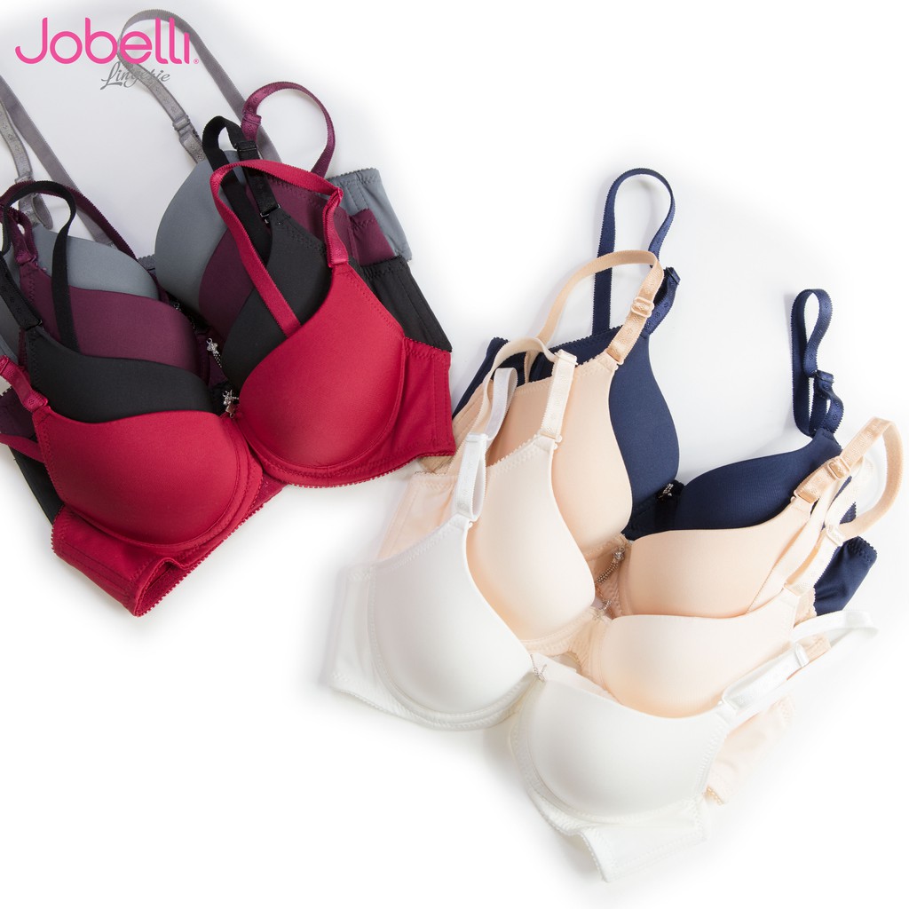 Ảnh Áo lót nữ trơn Jobelli, mút vừa thoải mái A2389 1