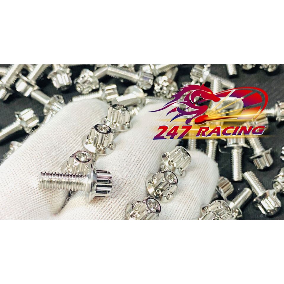 Ốc Salaya đầu Trụ 5li18 Răng Nhuyễn gắn xe máy Winner,Sonic,Exciter,Wave,Sirius...